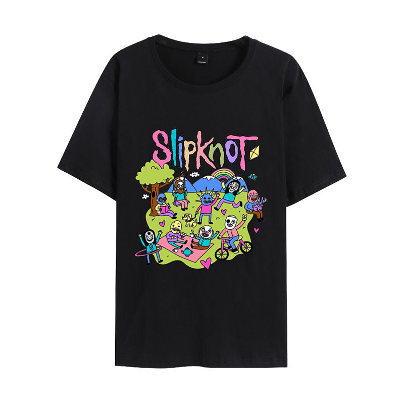 Slipknot - T-shirt mit Aufdruck „Happy Times“