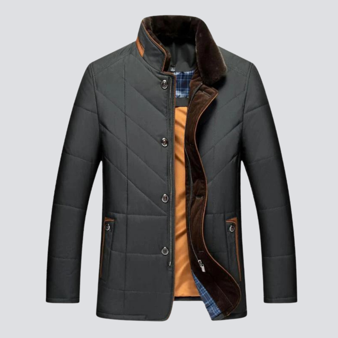 Solomon - Herren Winterjacke mit Stehkragen