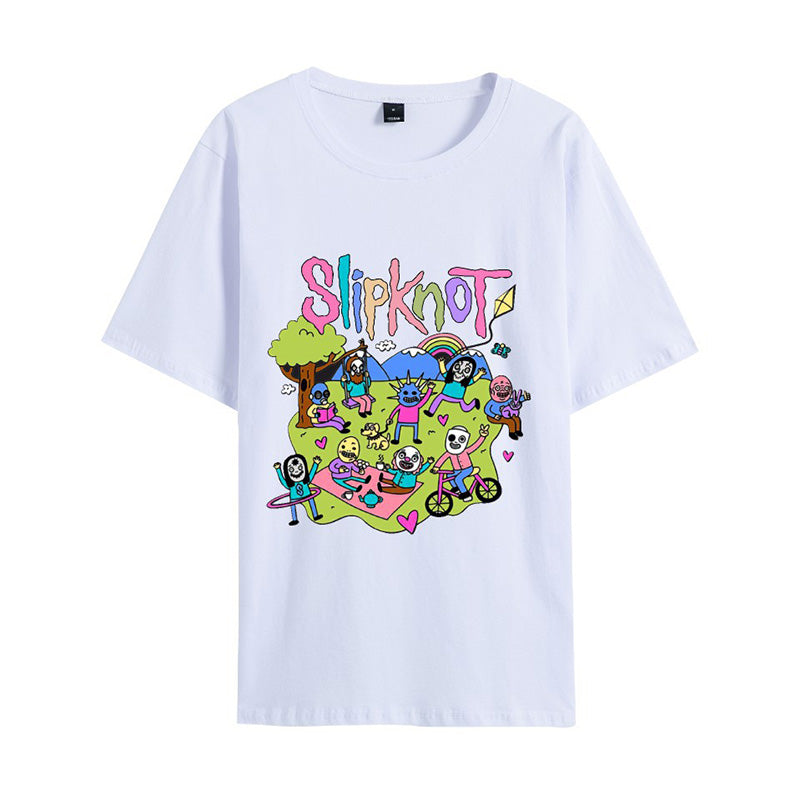 Slipknot - T-shirt mit Aufdruck „Happy Times“