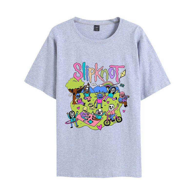 Slipknot - T-shirt mit Aufdruck „Happy Times“